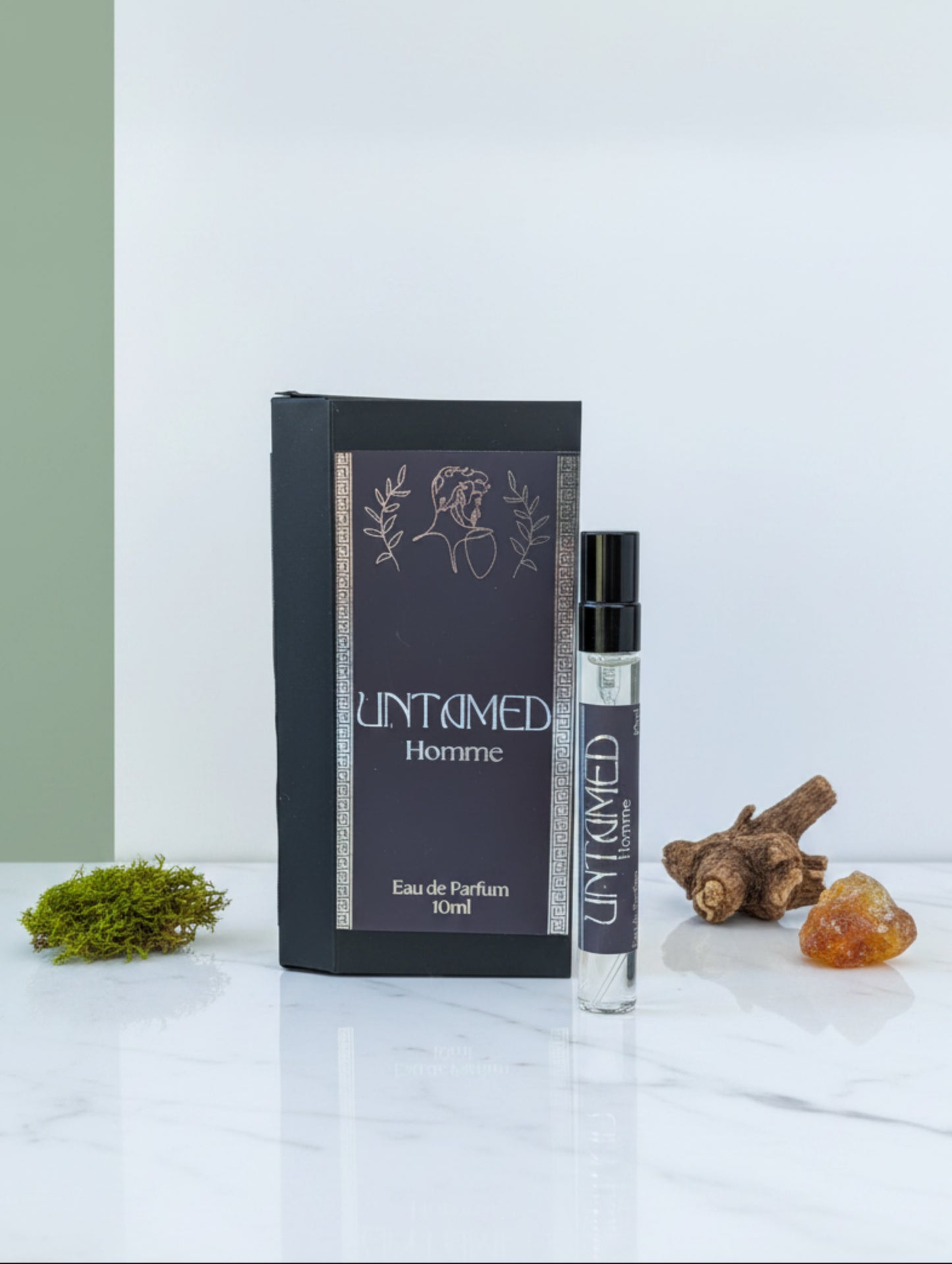Untamed Fougere Men's Perfume by Hazel Glow. 10ml Travel size men's perfume spray