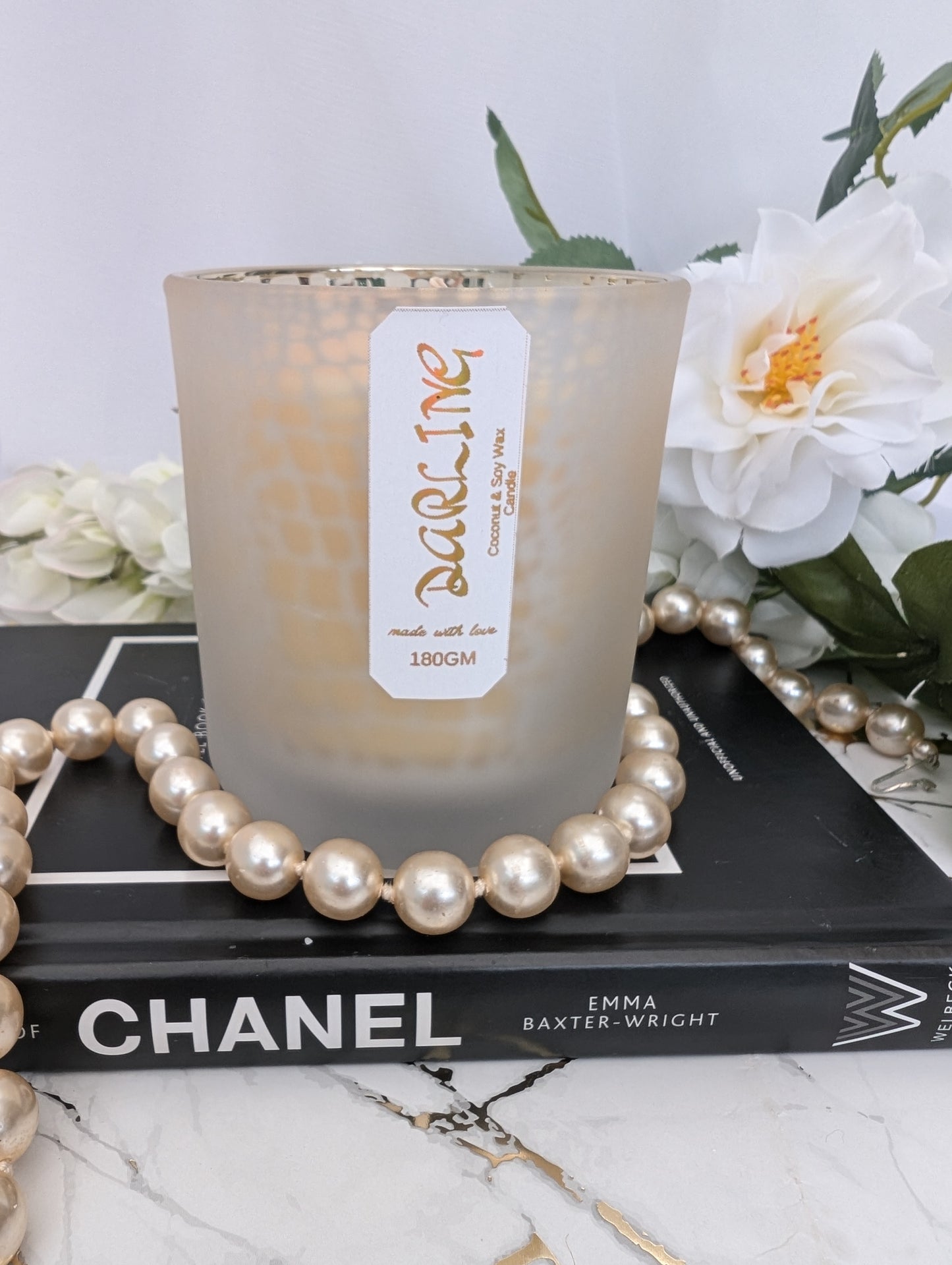 "Darling" Luxury Candle | Animal Print Vegan Candle