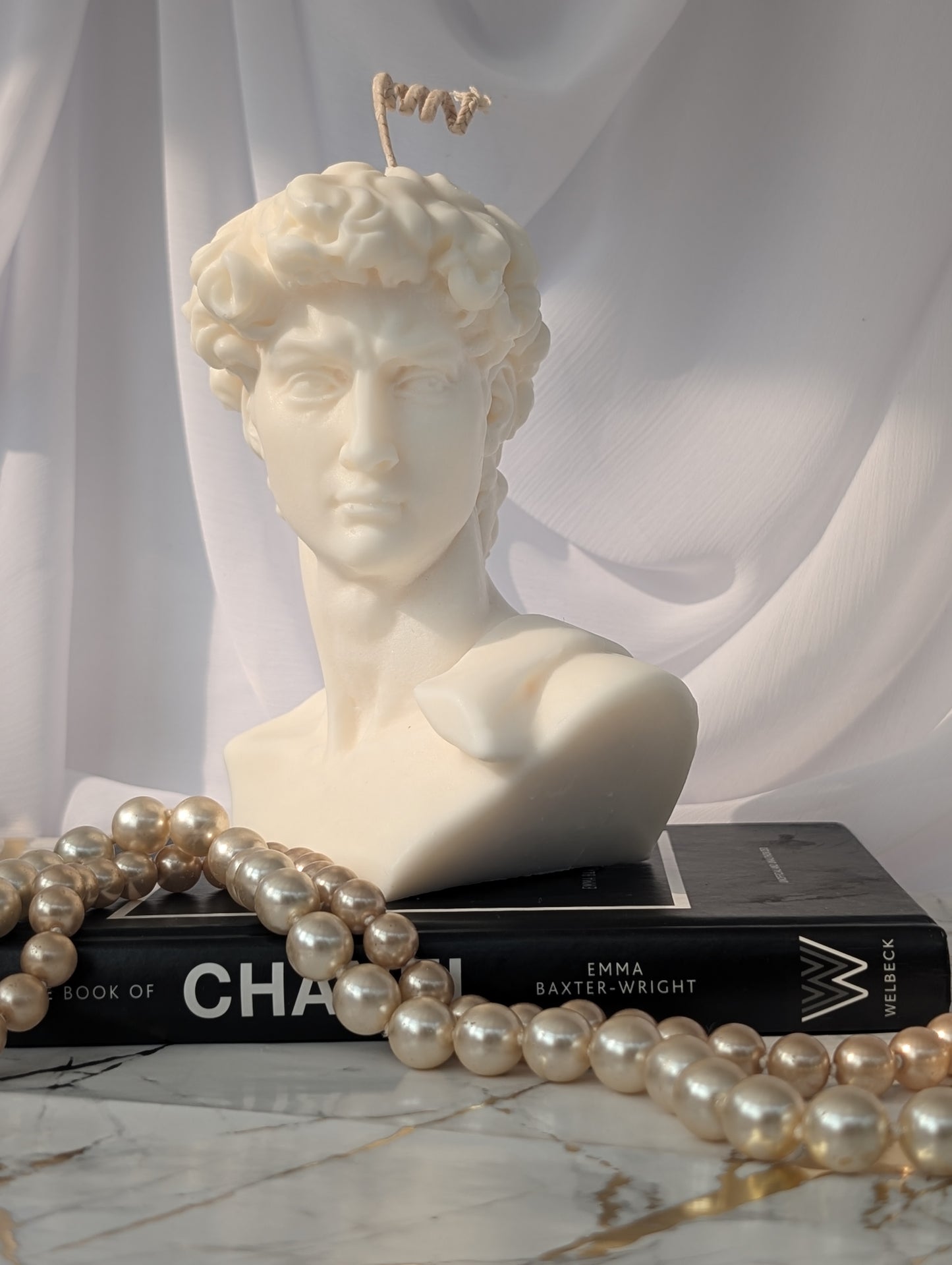 Classic Sculpture Candle | Michaelangelo David Candle