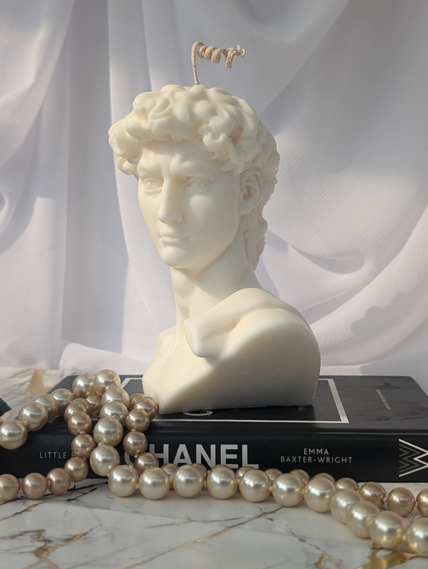 Classic Sculpture Candle | Michaelangelo David Candle