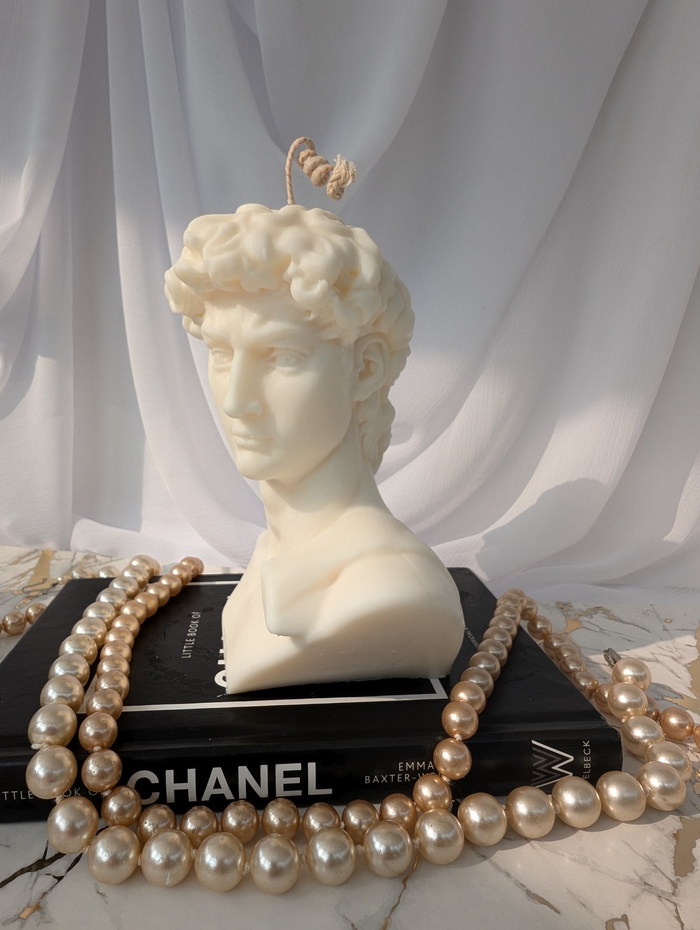 Classic Sculpture Candle | Michaelangelo David Candle