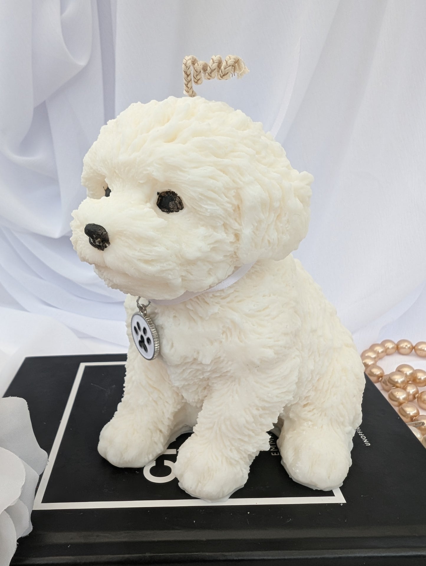 Cavapoo Puppy Candle | Cockapoo Candle | Cavapoo Candle Gift