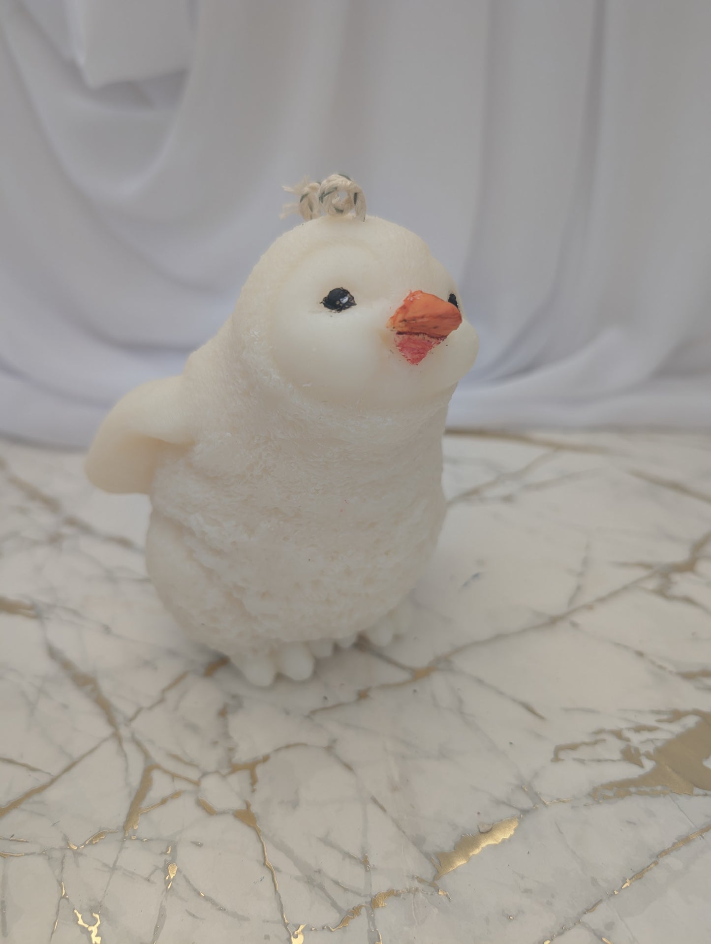 Penguin Christmas Candle | Moulded Statement Candle