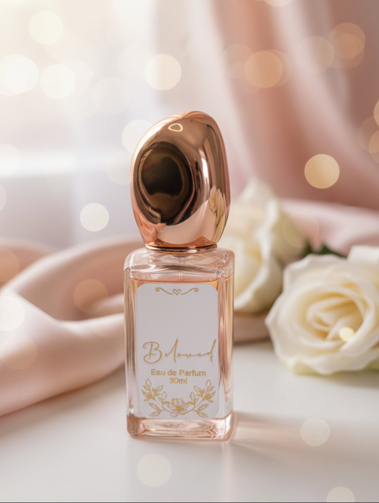 Beloved Vegan Perfume 30ml | Floral Suede Eau de Parfum | Refillable
