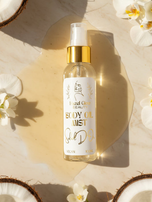 Body Oil Spray Soleil D'Or by Hazel Glow
