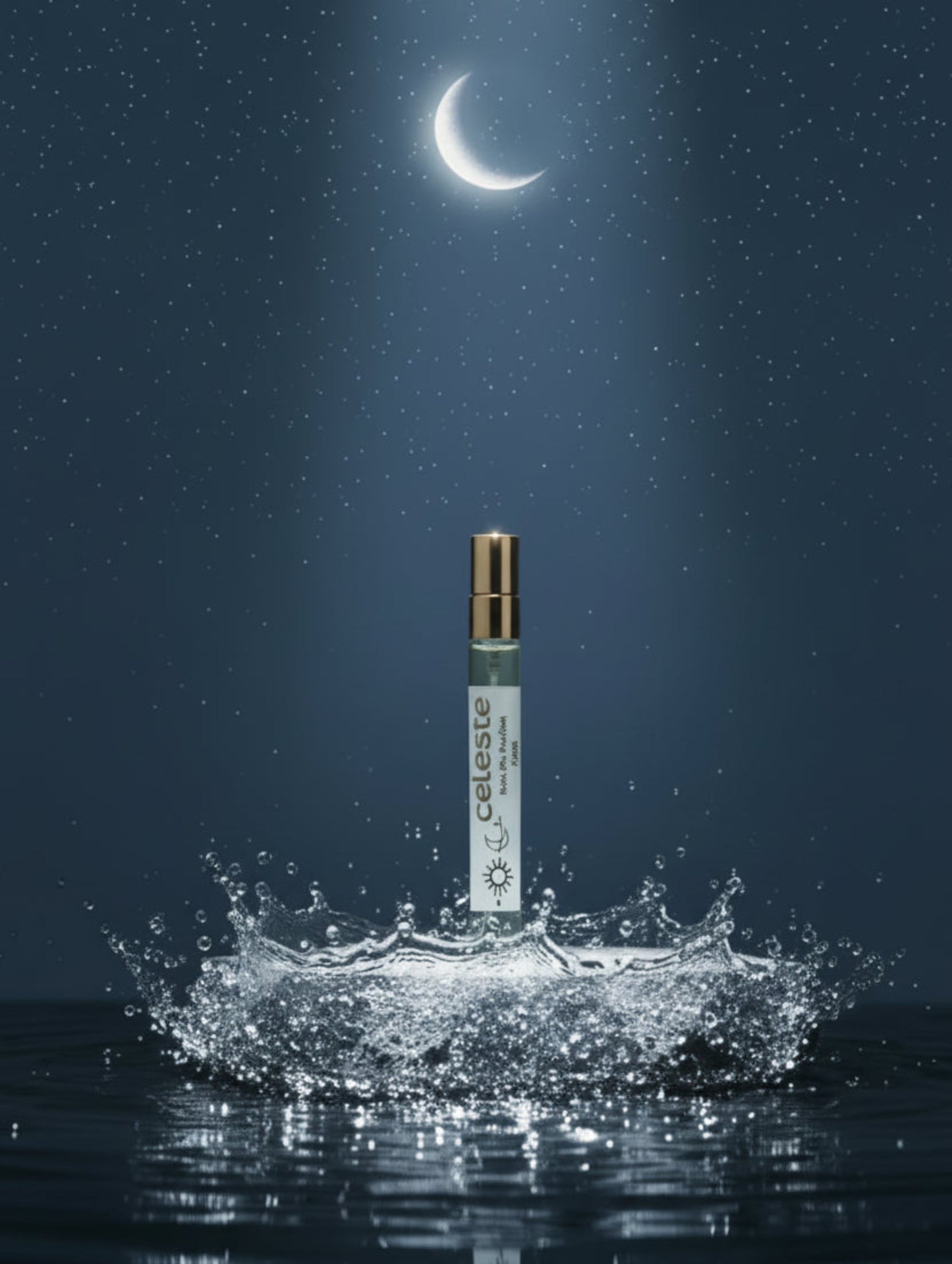 Vegan Perfume Celeste, trial size by Hazel Glow