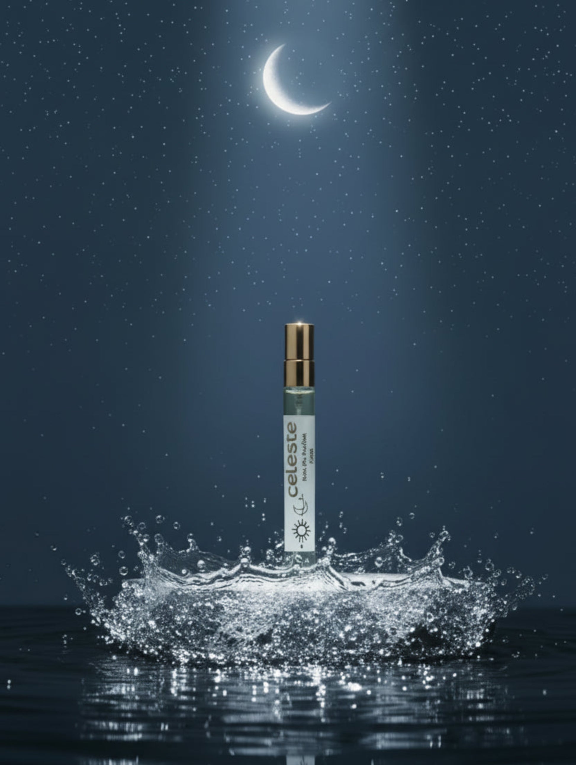 Vegan Perfume Celeste, trial size by Hazel Glow