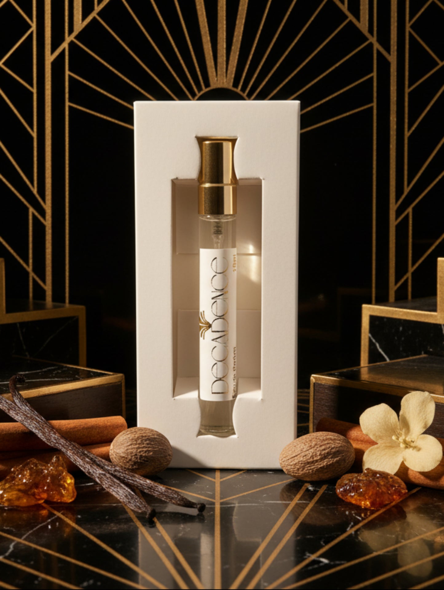 Decadence 10ml vegan eau de parfum by Hazel Glow
