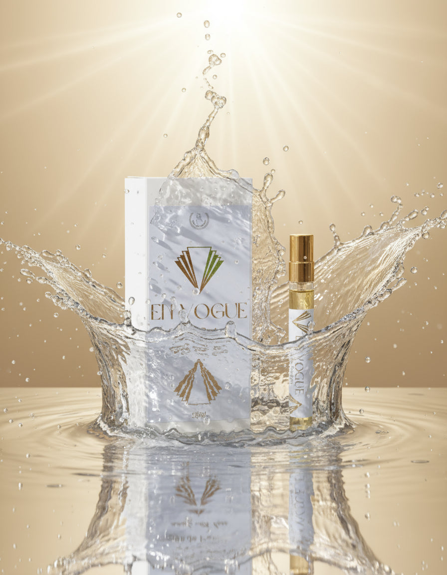 En Vogue vegan  eau de parfum bottle and packaging 