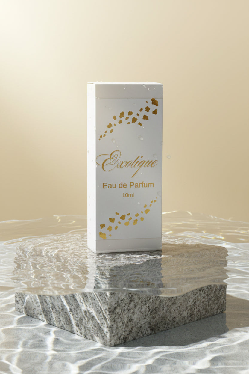 Vegan Perfume Exotique box by Hazel Glow