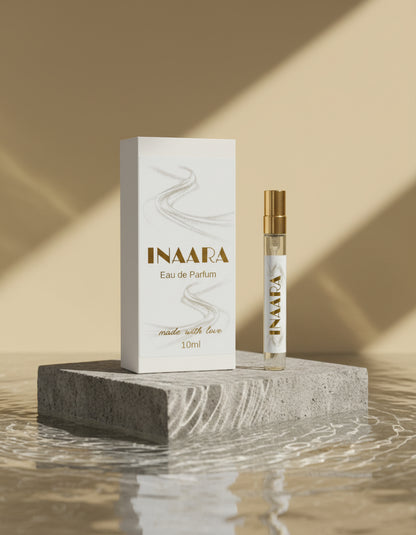 Vegan Fragrance.  INAARA Eau de Parfum, handmade artisan perfume