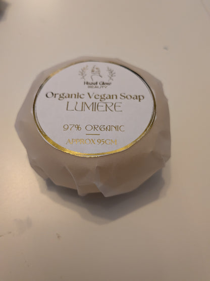 Organic vegan soap Lumiere luxury soap