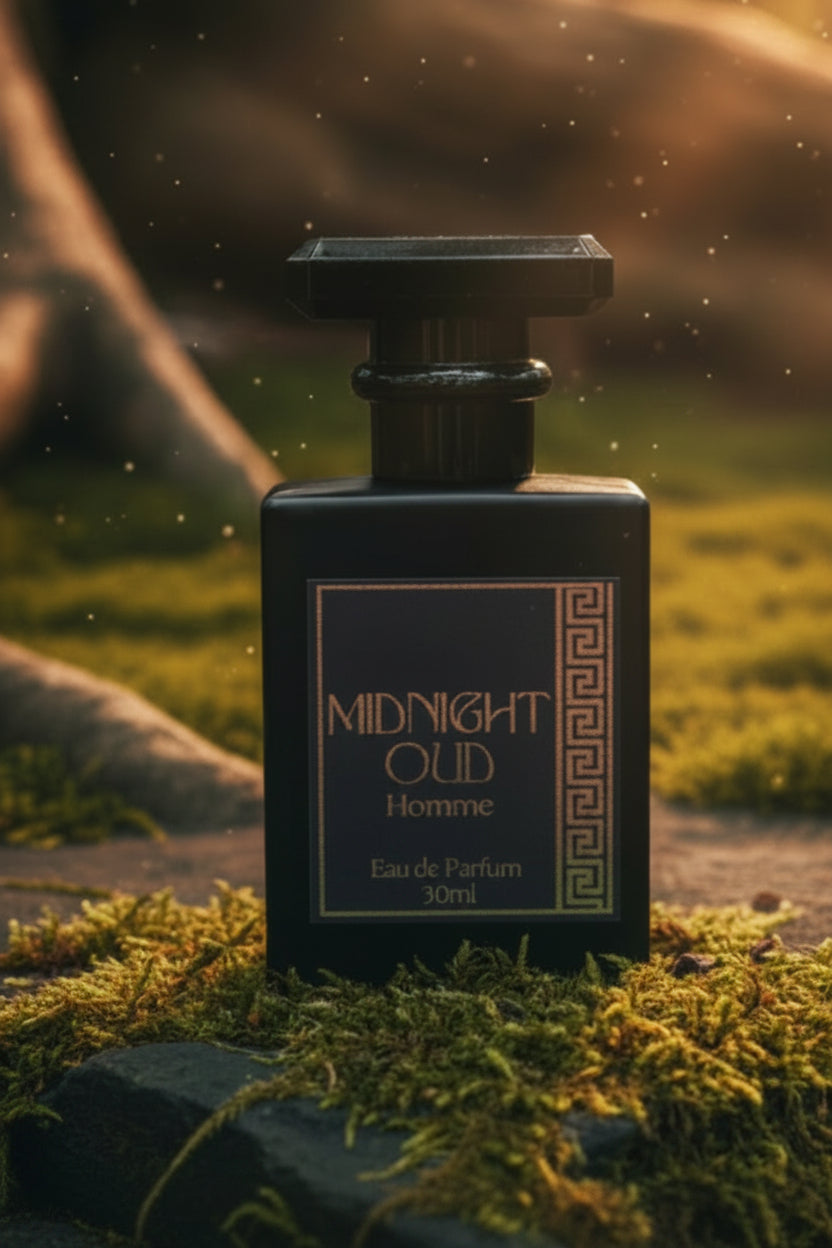 Men's Perfume Midnight Oud by Hazel Glow