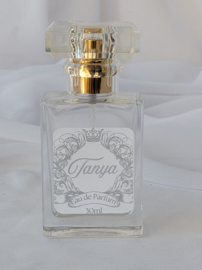 Ornate Personalised perfume bottle