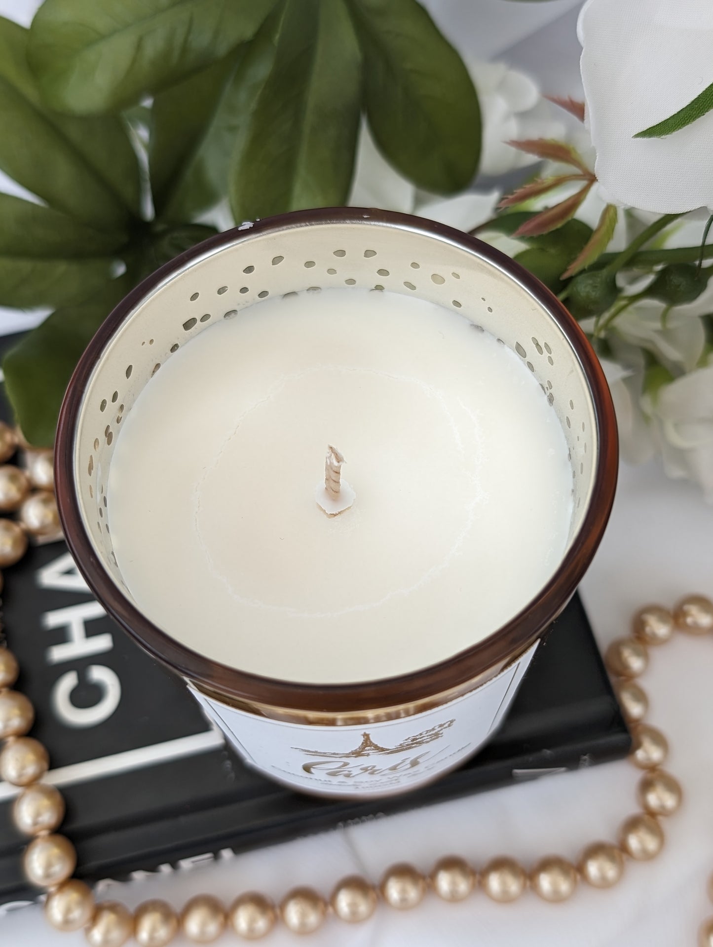 Luxury Paris Candle | Paris Destination Candle | Gold Paris Candle