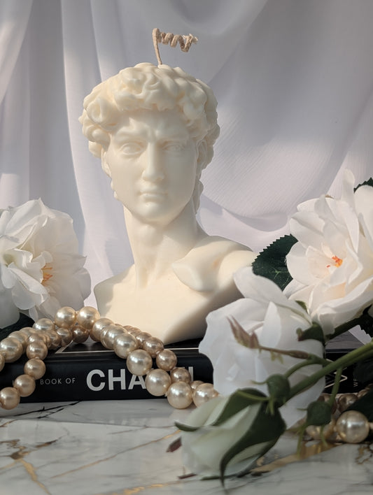 Classic Sculpture Candle | Michaelangelo David Candle