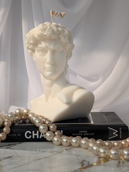 Classic Sculpture Candle | Michaelangelo David Candle