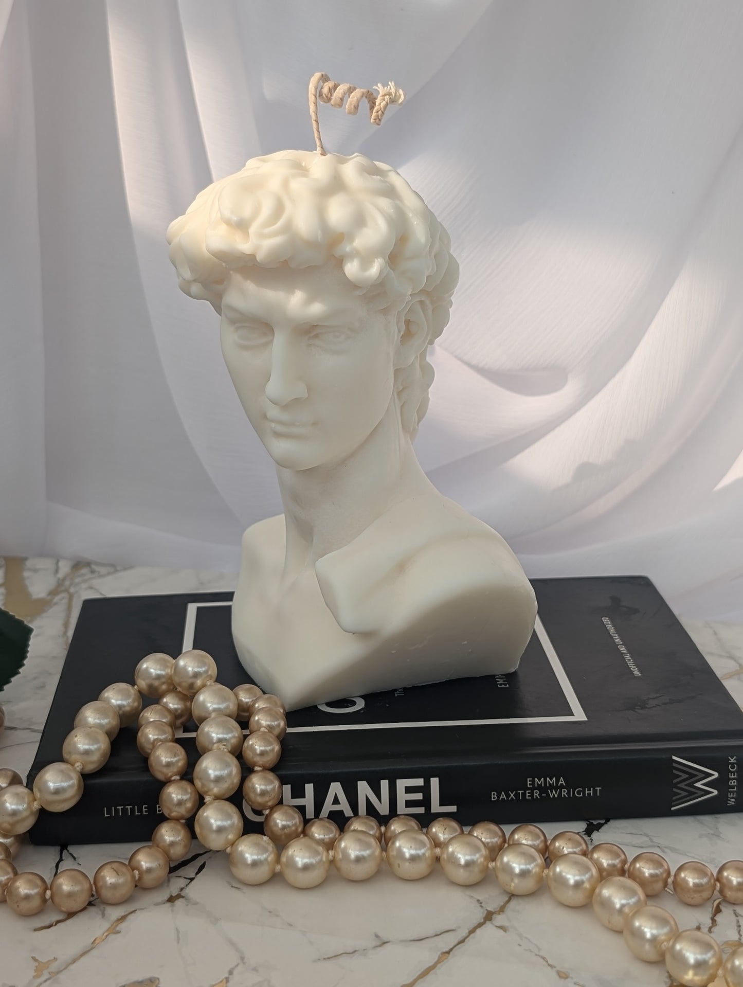 Classic Sculpture Candle | Michaelangelo David Candle