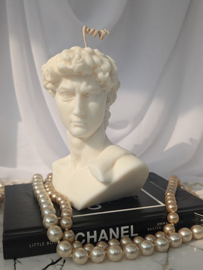 Classic Sculpture Candle | Michaelangelo David Candle