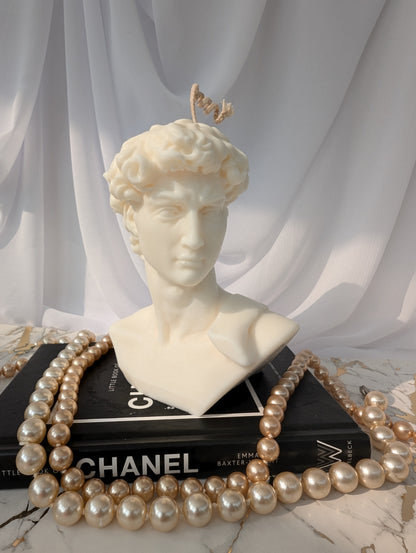 Classic Sculpture Candle | Michaelangelo David Candle