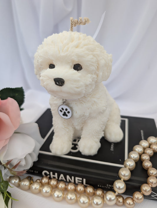 Cavapoo Puppy Candle | Cockapoo Candle | Cavapoo Candle Gift