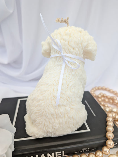 Cavapoo Puppy Candle | Cockapoo Candle | Cavapoo Candle Gift