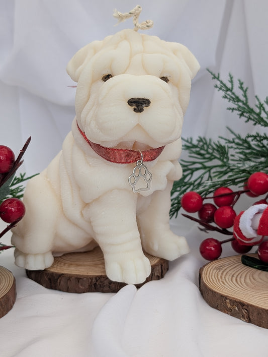 Shar-Pei Candle | Dog Candle | Shar-Pei Candle Gift | Puppy Candle