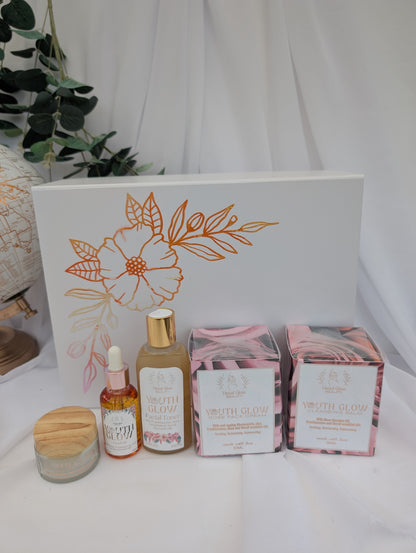 Youth Glow Gift Set | Essential Oil Skincare Gift | Luxury Skincare Gift |