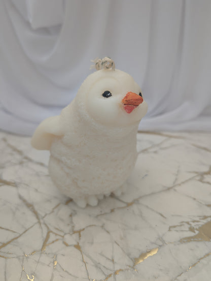 Penguin Christmas Candle | Moulded Statement Candle