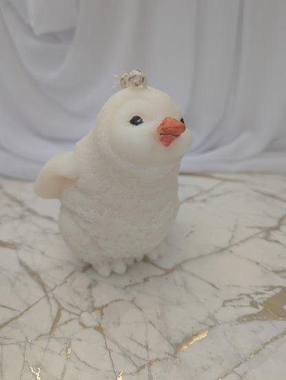 Penguin Christmas Candle | Moulded Statement Candle