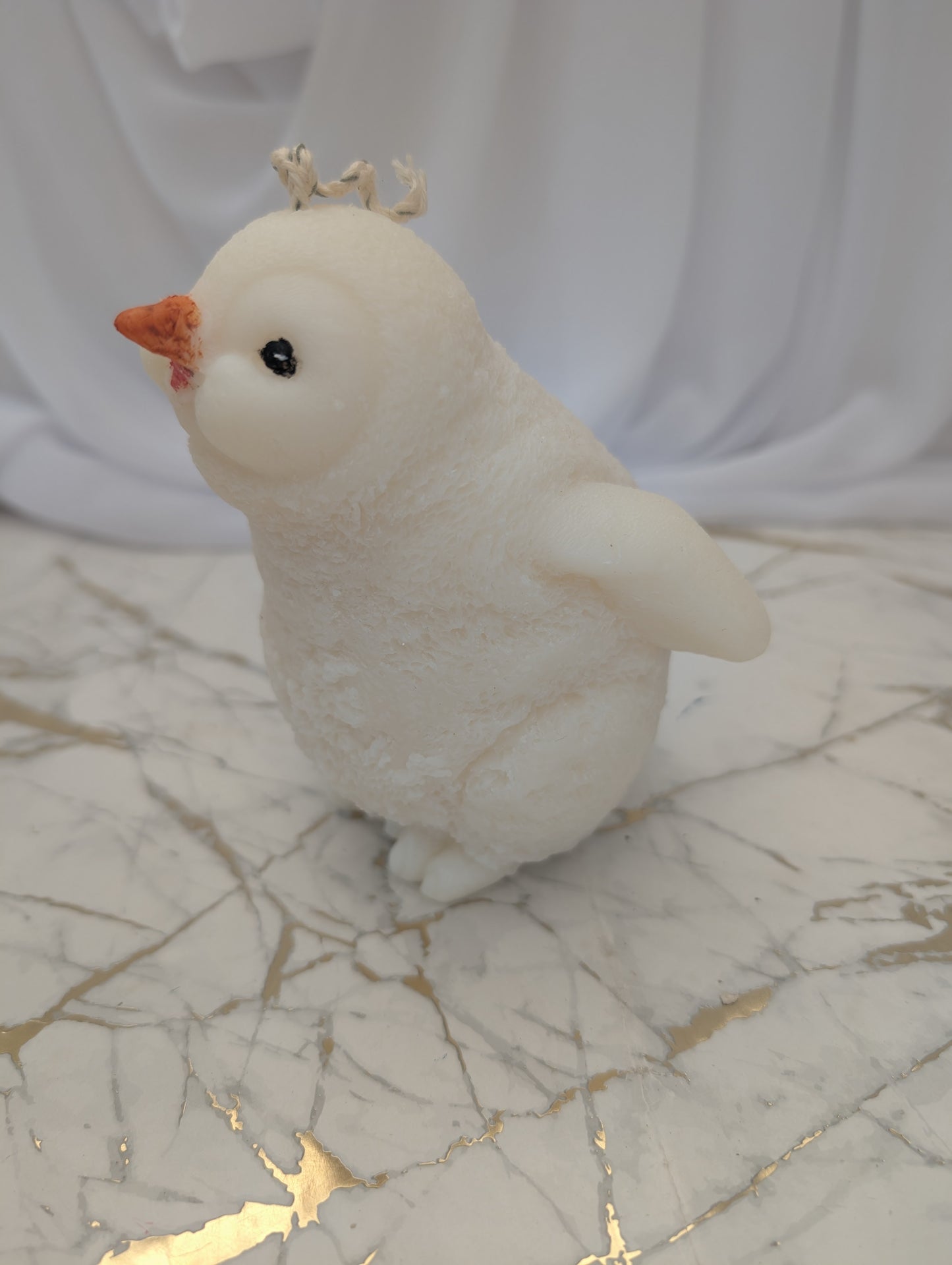 Penguin Christmas Candle | Moulded Statement Candle