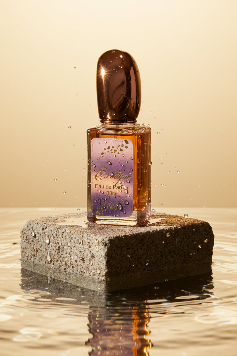 Exotique Vegan Perfume 30ml | Dark Floral Fruity Eau de Parfum | Refillable | Hazel Glow