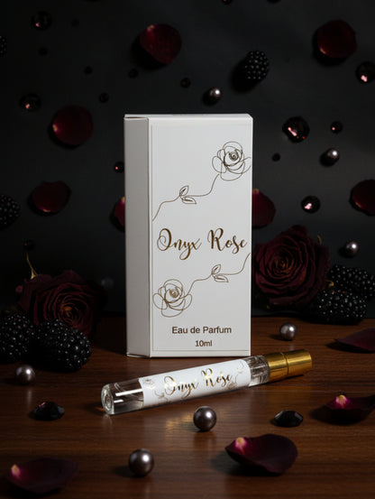 Onyx Rose | 10ml Vegan Perfume | Dark Floral Discovery Size EDP