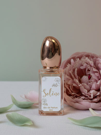 Solène Vegan Perfume 30ml | Floral Powdery Bridal Eau de Parfum | Refillable