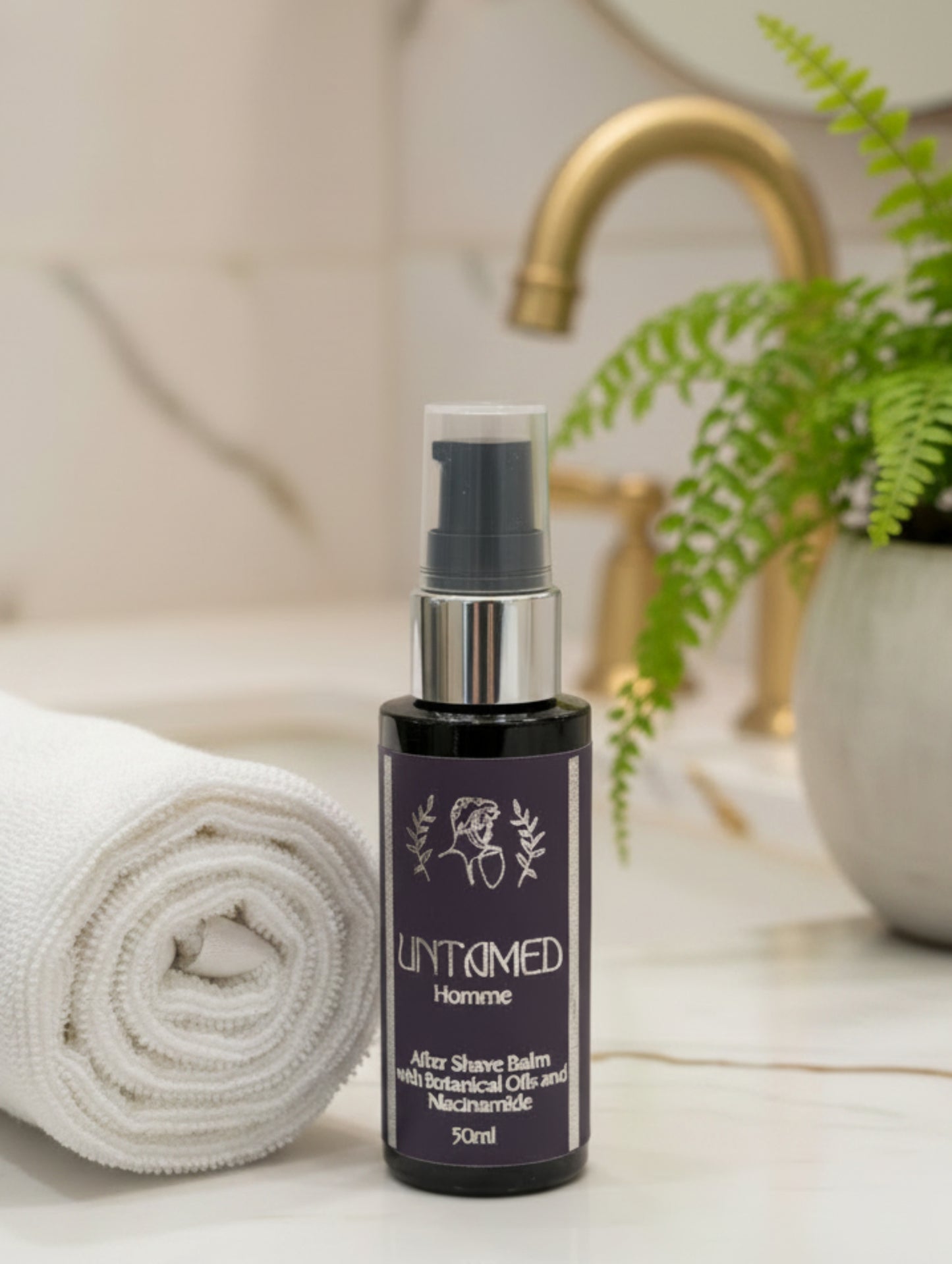 Untamed Vegan After Shave Balm | Niacinamide & Frankincense | Men's Grooming