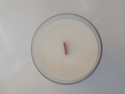Driving Home For Christmas Frosted Glass Candle | Festive Vegan Candle Gift