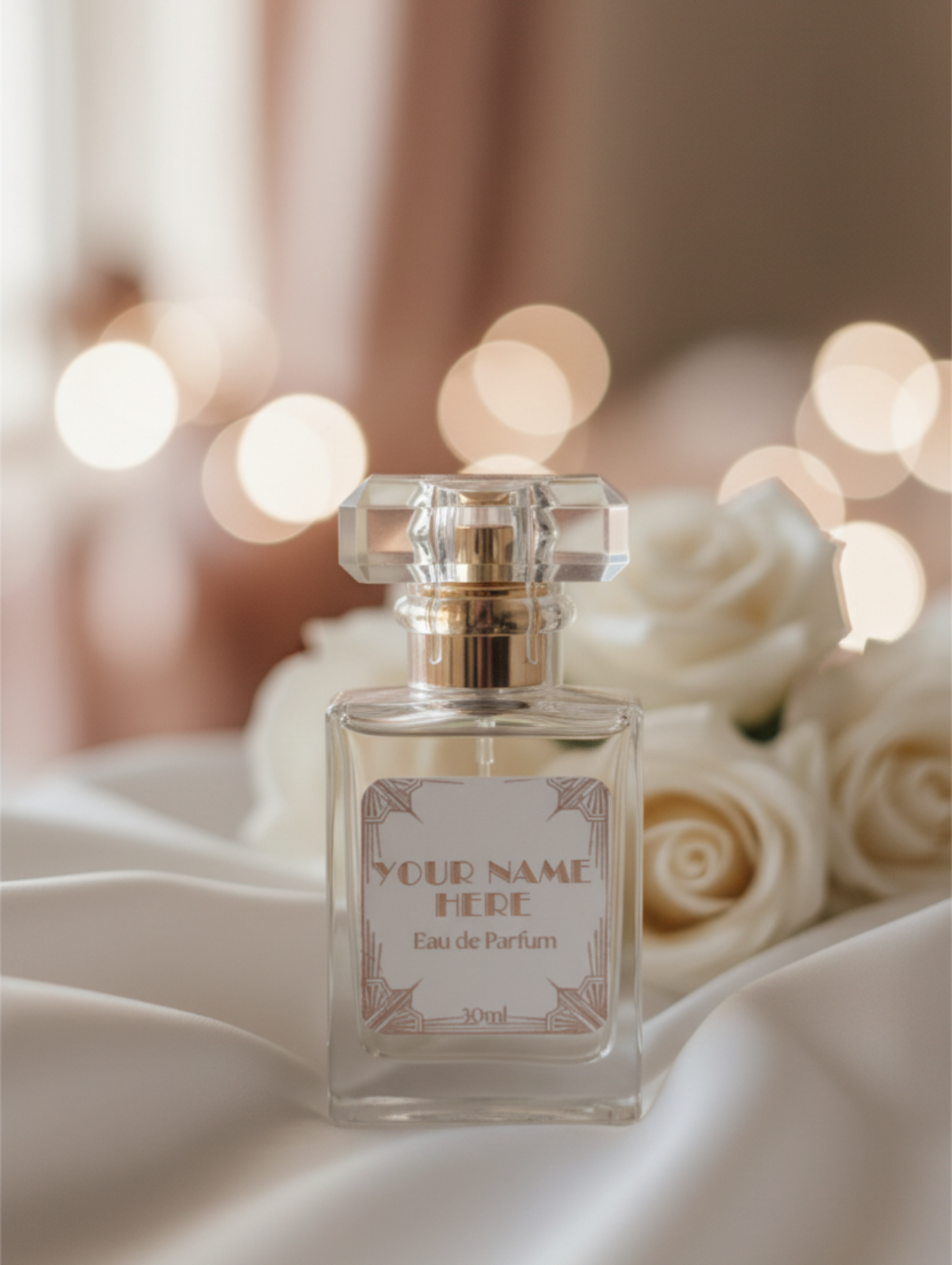 Personalised Floral Perfume Gift | Custom Vegan Perfume