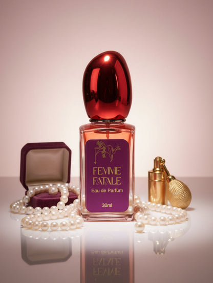 Refillable Vegan Perfume - Femme Fatale by Hazel Glow