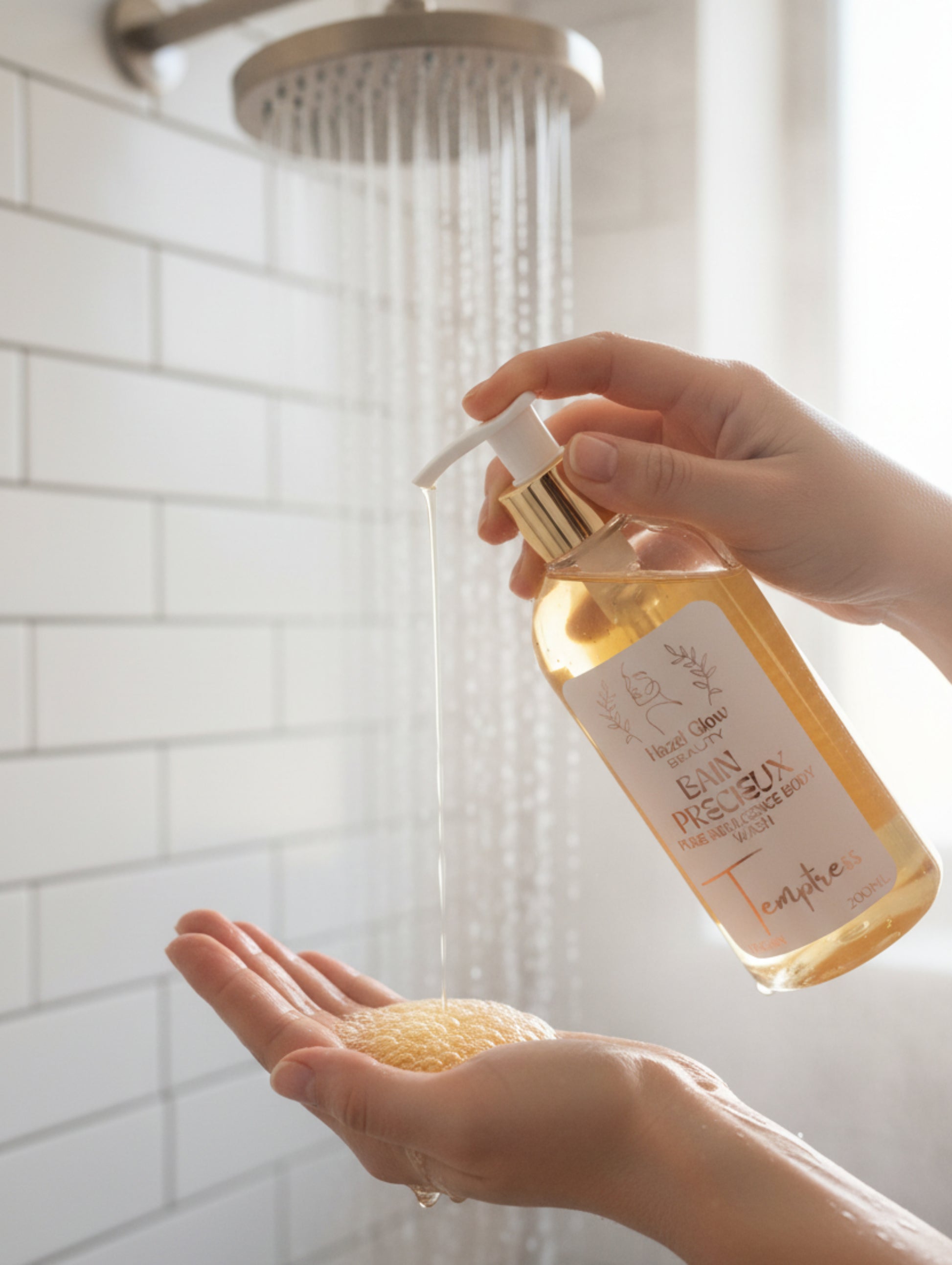 Temptress Bain Precieux Luxury Shower Gel by Hazel Glow
