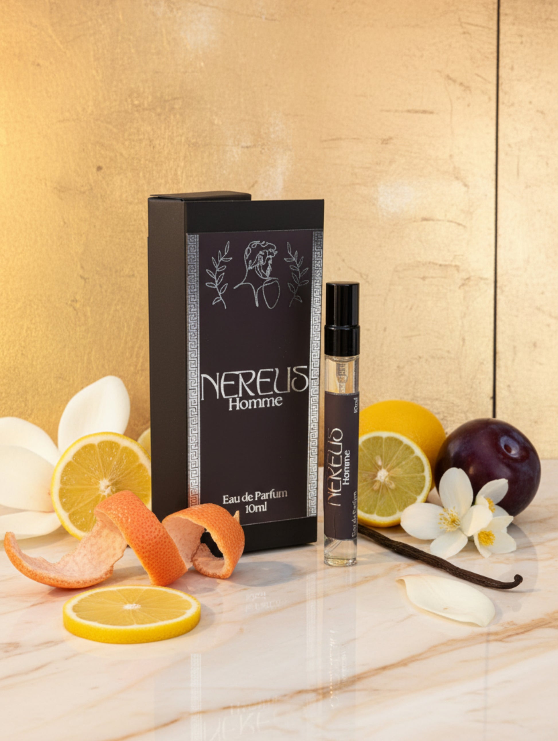 Nereus Men's Eau de Parfum Travel Size 10ml by Hazel Glow