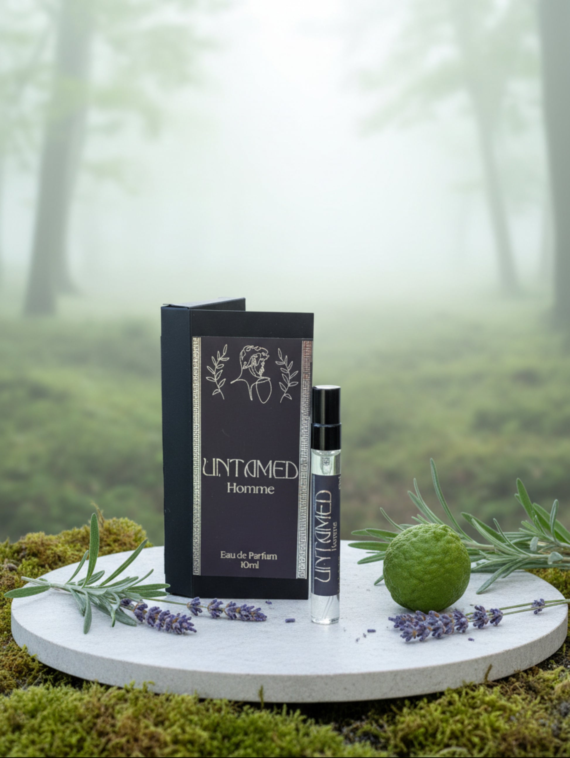 Untamed Men's Perfume - Classic Fougere 10ml  travel size men's perfume by Hazel Glow