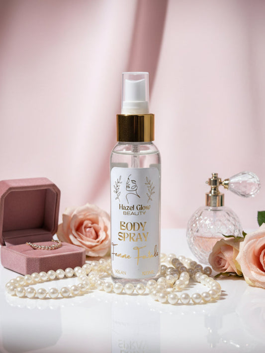 Vegan Body Mist Femme Fatale by Hazel Glow