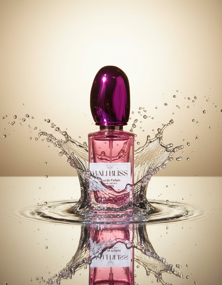 Vegan Perfume, handmade perfume, Bali Bliss by Hazel Glow.  