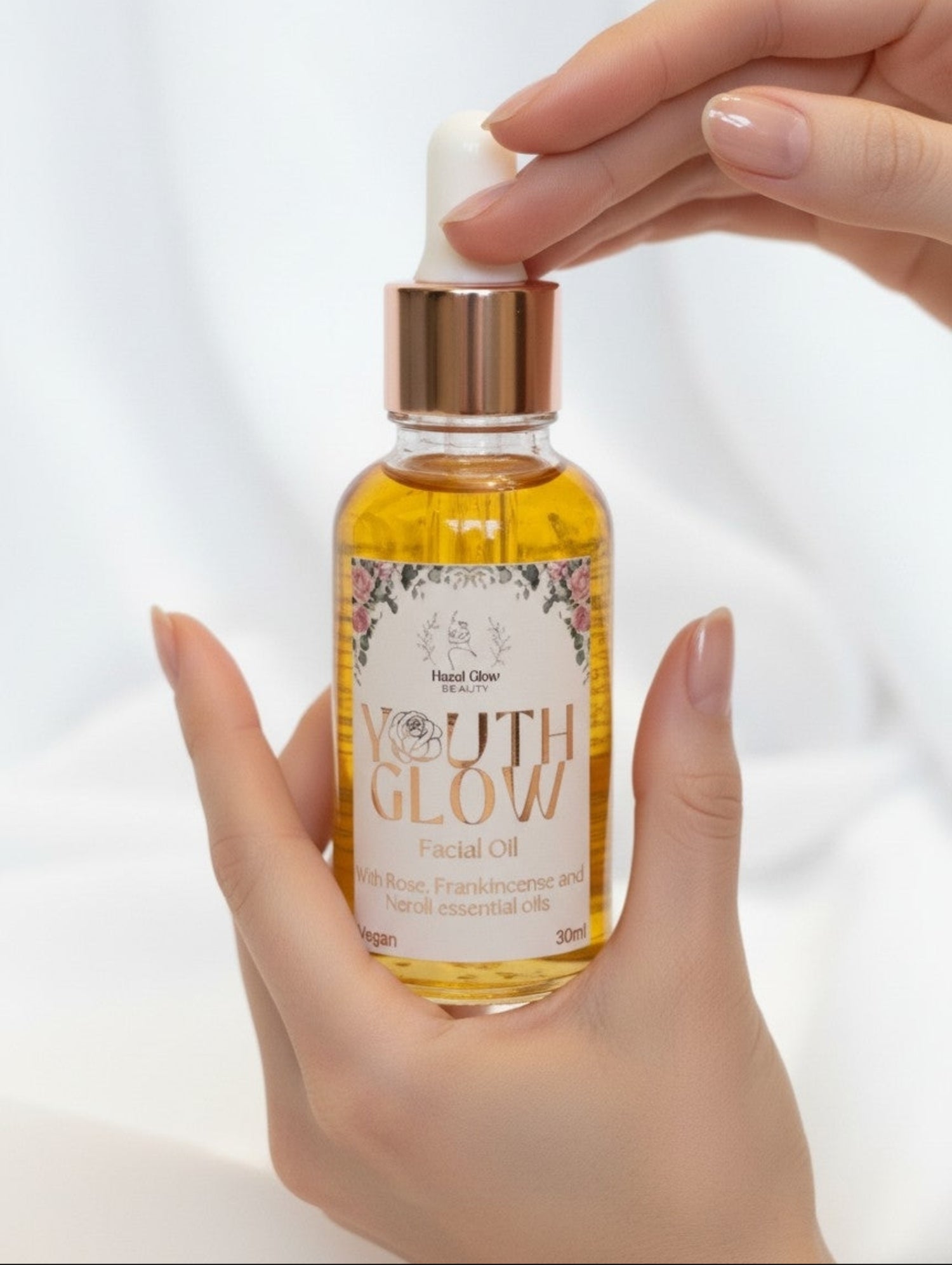 Anti Ageing Youth Glow Facial Oil by Hazel Glow