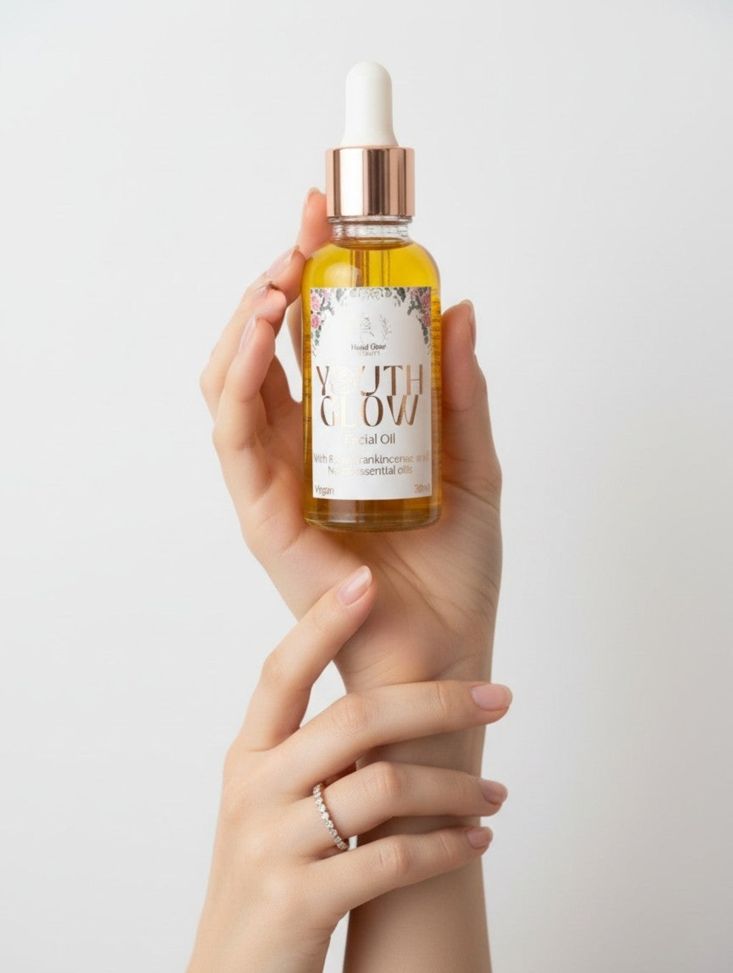 Youth Glow botanical Anti Ageing Face Oil by Hazel Glow