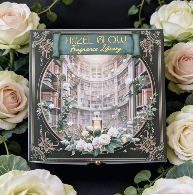 The Hazel Glow Fragrance Library | Seven Vegan Eau de Parfums | Collector's Edition