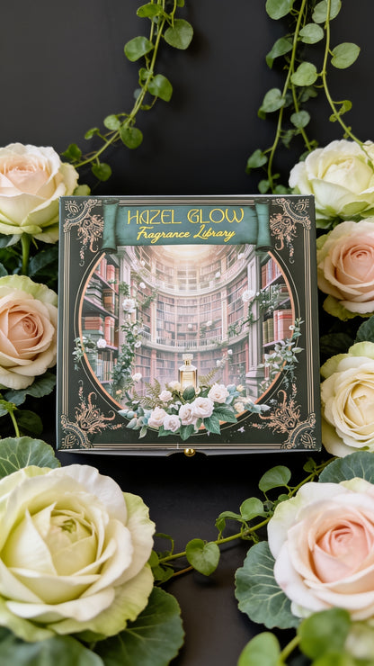 The Hazel Glow Fragrance Library | Seven Vegan Eau de Parfums | Collector's Edition