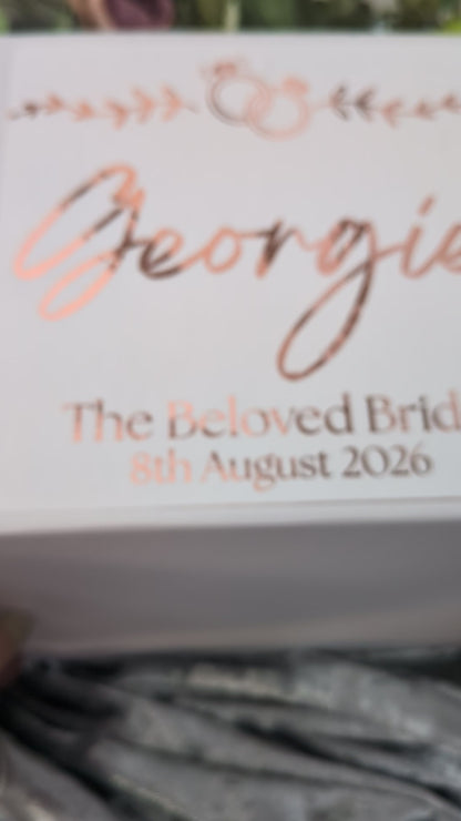 Personalised Bridal Perfume | Luxury Wedding Fragrance