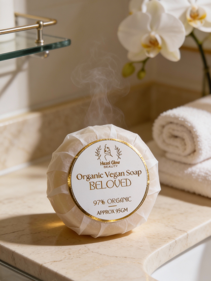 Beloved Organic Base Cleansing Bar | Peony & Suede